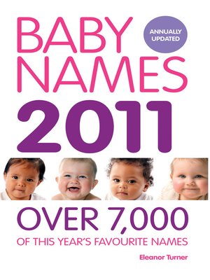 cover image of Baby Names 2011